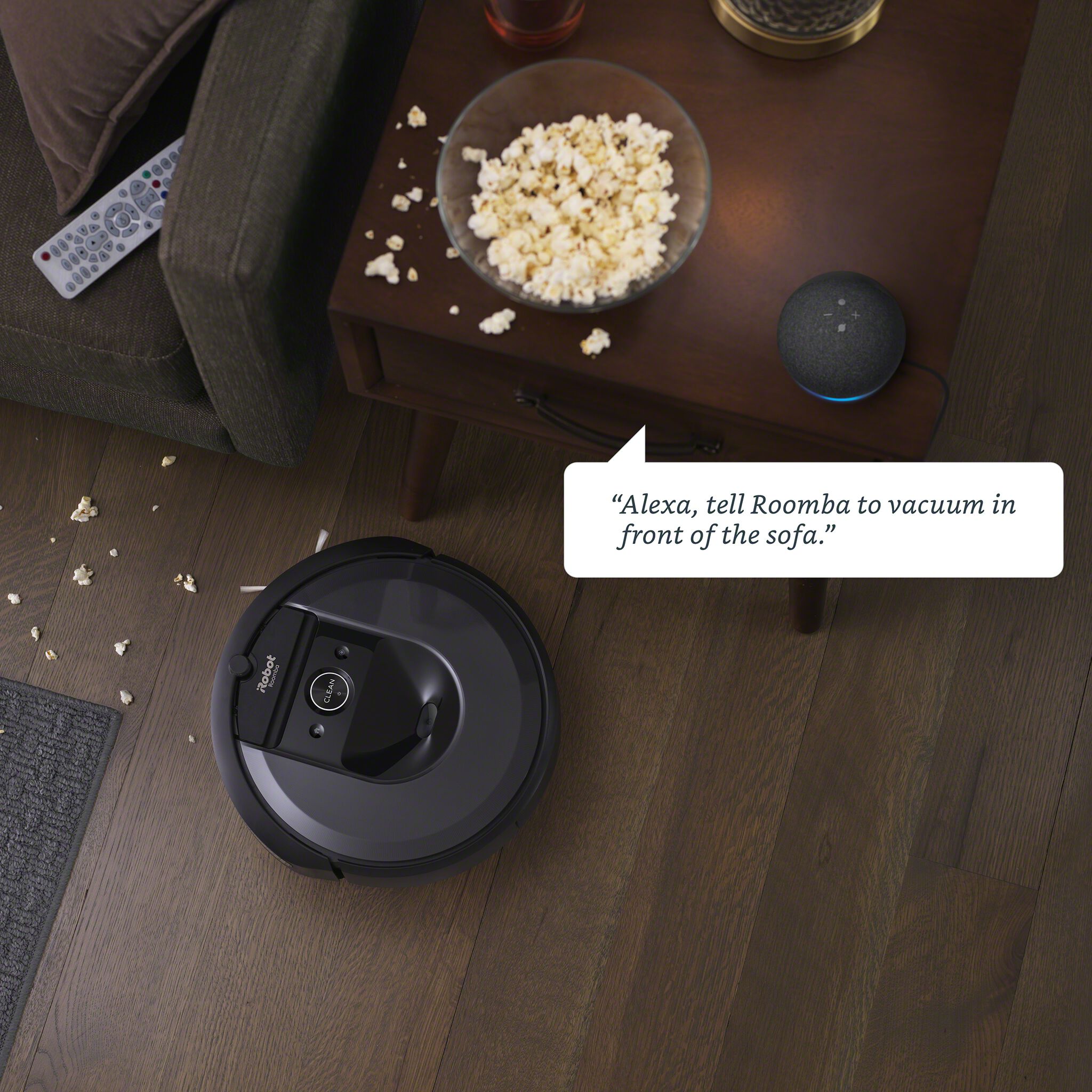 Roomba® I7+ Self-Emptying Robot Vacuum Cleaner with Clean Base 